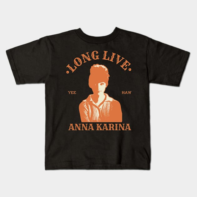 Anna karina^^^70s Vintage Kids T-Shirt by TempeGorengs